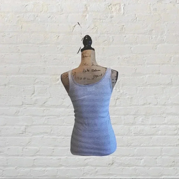 Athleta Striped Tank Top - Gray - Picture 4 of 5